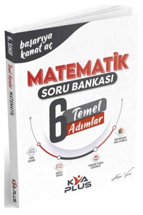 KVA 6. Sınıf Matematik Temel Adımlar Soru Bankası KVA Yayınları