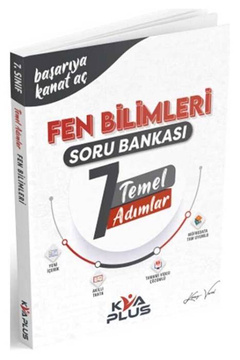 KVA 7. Sınıf Fen Bilimleri Temel Adımlar Soru Bankası KVA Yayınları