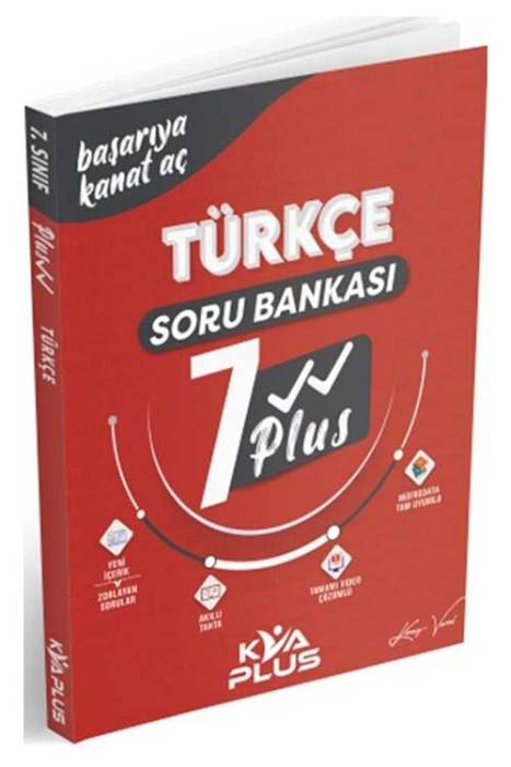 KVA 7. Sınıf LGS Türkçe Plus Serisi Soru Bankası KVA Yayınları