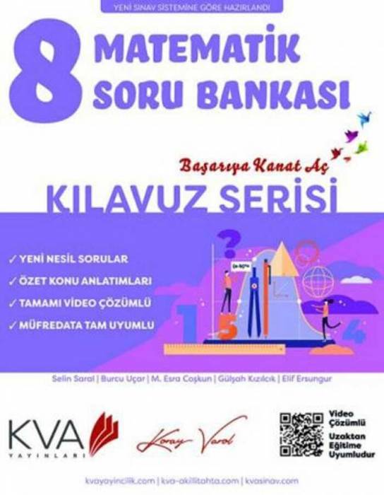 Koray Varol 8. Sınıf Matematik Kılavuz Soru Bankası Koray Varol Yayınları