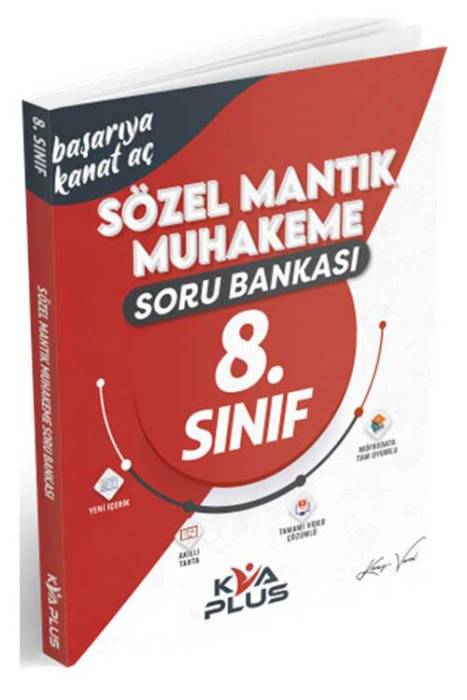 KVA 8. Sınıf LGS Sözel Mantık Muhakeme Soru Bankası KVA Yayınları