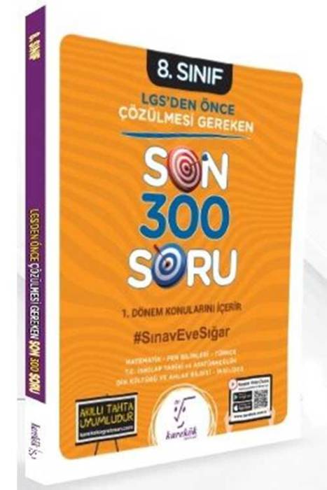 LGS 8. Sınıf LGS Den Önce Çözülmesi Gereken Son 300 Soru Karekök Yayınları