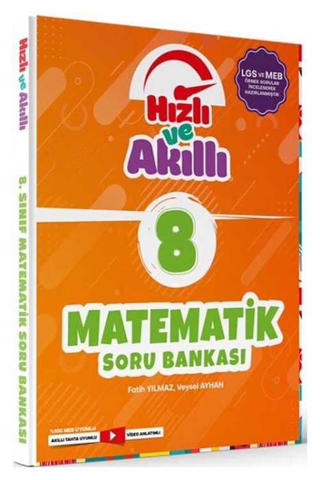 8. Sınıf LGS Matematik Hızlı ve Akıllı Soru Bankası Tammat Yayınları