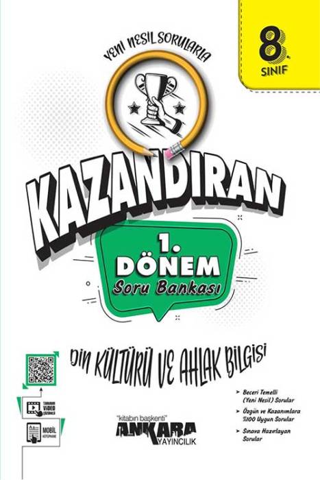 LGS Kazandıran 8. Sınıf 1.Dönem Din Kültürü ve Ahlak Bilgisi Soru Bankası Ankara Yayıncılık