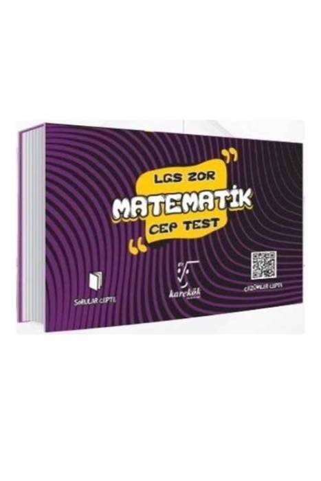 LGS Matematik Zor Cep Test Karekök Yayınları