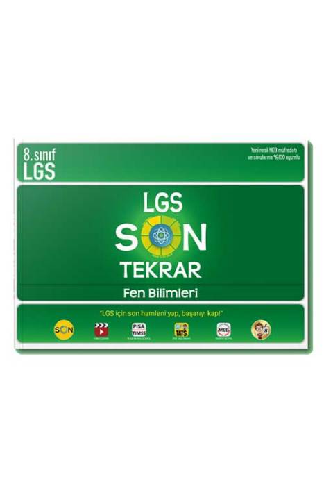 LGS Son Tekrar Fen Bilimleri Tonguç Akademi Yayınları