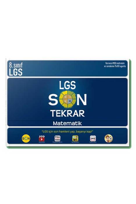 LGS Son Tekrar Matematik Tonguç Akademi Yayınları