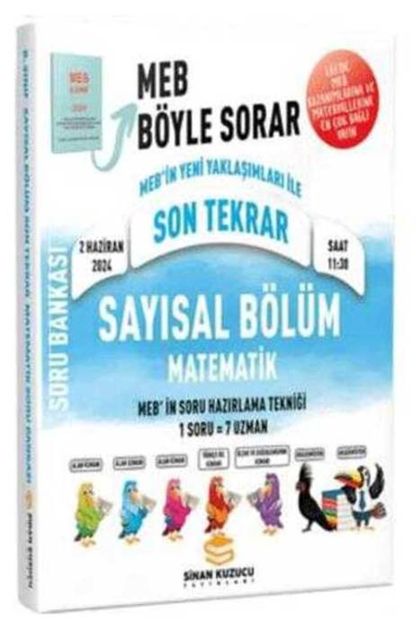 LGS Son Tekrar Sayısal Bölüm Matematik Soru Bankası Sinan Kuzucu Yayınları