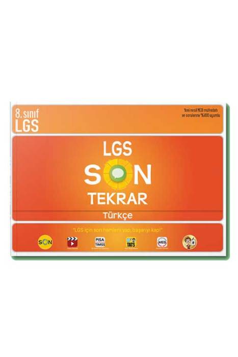 LGS Son Tekrar Türkçe Tonguç Akademi Yayınları