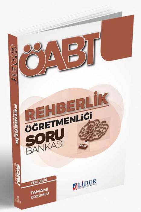 2023 ÖABT Rehber Öğrtetmenliği Soru Bankası Lider Yayınları