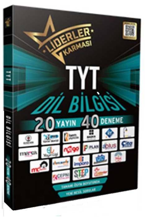 TYT Dil Bilgisi Denemeleri 20 Yayın 40 Deneme Liderler Karması Yayınları