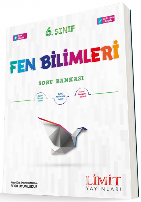 Limit 6. Sınıf Fen Bilimleri Soru Bankası Limit Yayınları