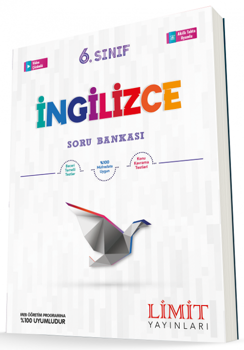 Limit 6. Sınıf İngilizce Soru Bankası Limit Yayınları