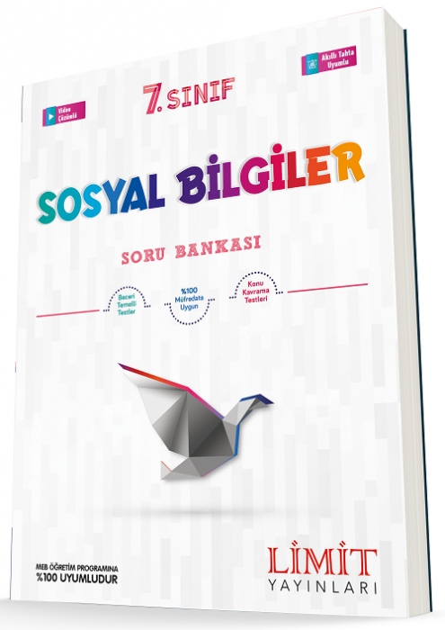 Limit 7. Sınıf Sosyal Bilgiler Soru Kitabı Limit Yayınları