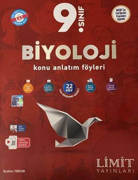 Limit 9. Sınıf Biyoloji Konu Anlatım Föyleri Limit Yayınları