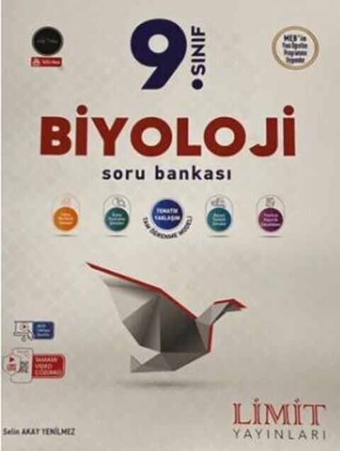 Limit 9. Sınıf Biyoloji Soru Kitabı Limit Yayınları