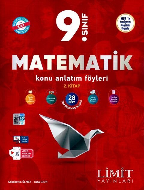 Limit 9. Sınıf Matematik Konu Anlatım Föyleri Limit Yayınları