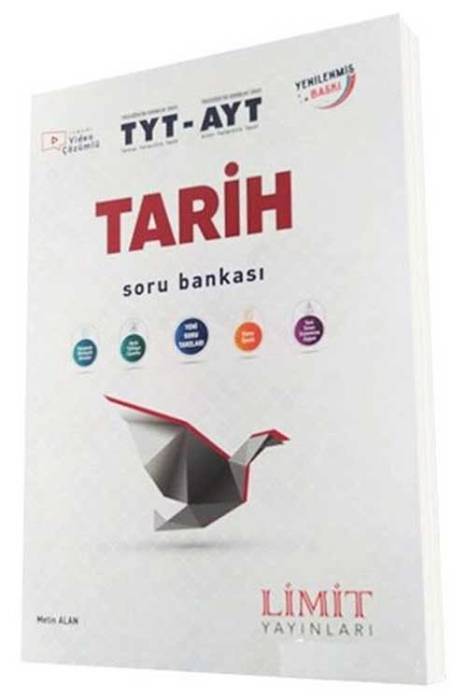 Limit TYT AYT Tarih Soru Bankası Limit Yayınları