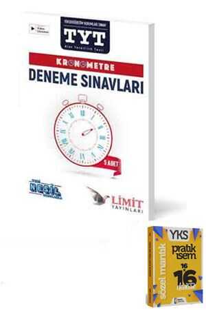 Limit TYT Kronometre 5 Deneme Limit Yayınları