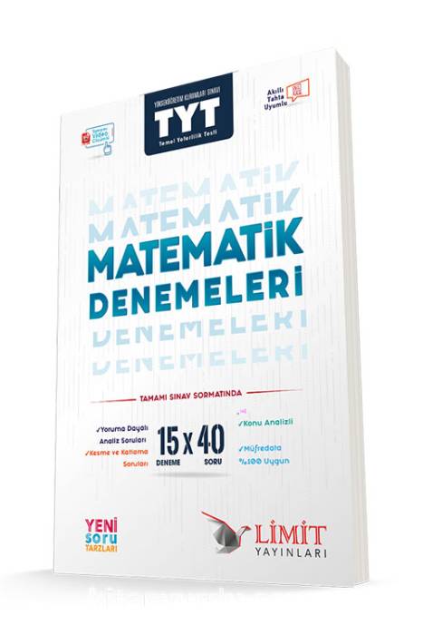 Limit TYT Matematik 15x40 Denemeleri Limit Yayınları