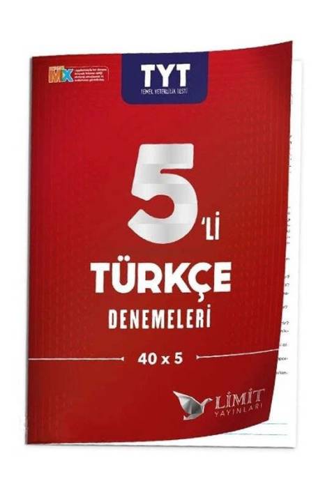 Limit YKS TYT Türkçe 5 li Deneme Limit Yayınları