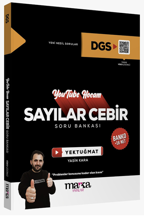 2024 Youtube Hocam DGS Sayılar Cebir Soru Bankası Marka Yayınları