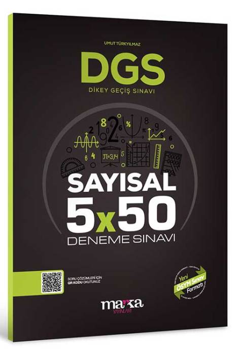 2024 DGS Sayısal 5x50 Deneme Sınavı Tamamı PDF Çözümlü Açıklanan Yeni Müfredat