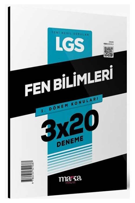 2024 8. Sınıf LGS Fen Bilimleri 1. Dönem Konuları 3x20 Deneme Marka Yayınları