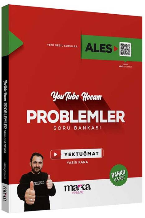 2024 ALES Youtube Hocam Problemler Soru Bankası Marka Yayınları