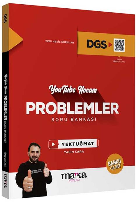 2024 DGS Youtube Hocam Problemler Soru Bankası Marka Yayınları