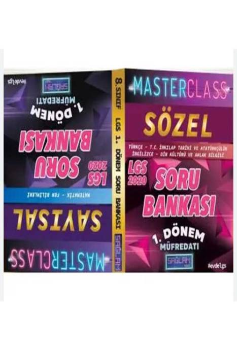 Masterclass LGS 1. Dönem Tüm Dersler Soru Bankası Molekül Yayınları