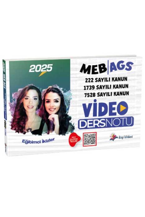 MEB AGS Mevzuat (222, 1739, 7528 Sayılı Kanun) Video Ders Notu Eğitimci İkizler Dizgi Kitap Yayınları