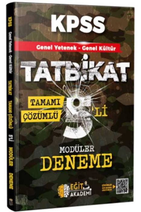 Mehmet Eğit KPSS GYGK Tatbikat Çözümlü 5 Deneme