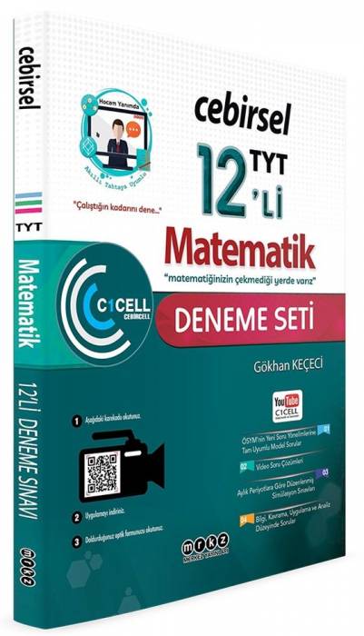 Merkez TYT Matematik Cebirsel 12 Deneme Merkez Yayınları