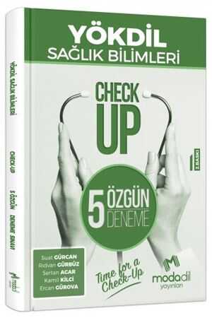 Modadil YÖKDİL Sağlık Bilimleri Check Up 5 Özgün Deneme Modadil Yayınları