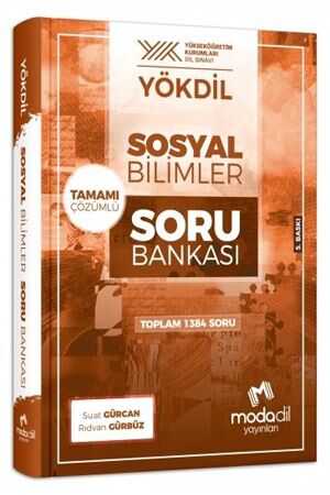 Modadil YÖKDİL Sosyal Bilimler Soru Bankası Çözümlü Modadil Yayınları