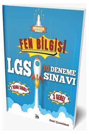 Modus 8. Sınıf LGS Fen Bilgisi Roket 10 Deneme Modus Yayınları