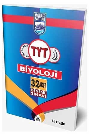 Modus YKS TYT Biyoloji Rafting 32 Deneme Modus Yayınları