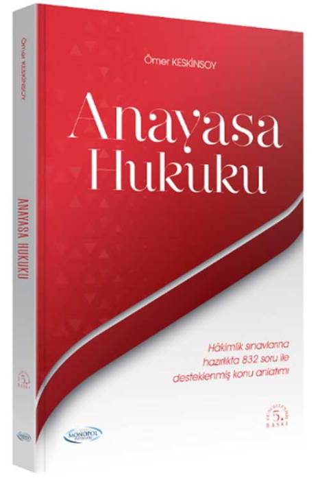 Monopol Anayasa Hukuku 5. Baskı Monopol Yayınları