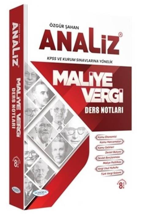 Monopol KPSS Analiz Maliye Vergi Ders Notları 8.Baskı Monopol Yayınları