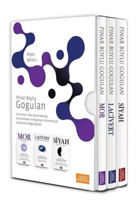 Mor - Siyah - Lacivert 3 lü Set Takım Libros Yayınları