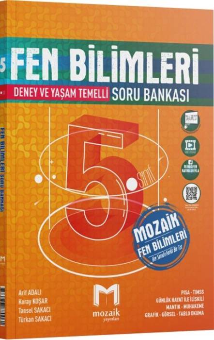 Mozaik Yayınları 5. Sınıf Fen Bilimleri Soru Bankası