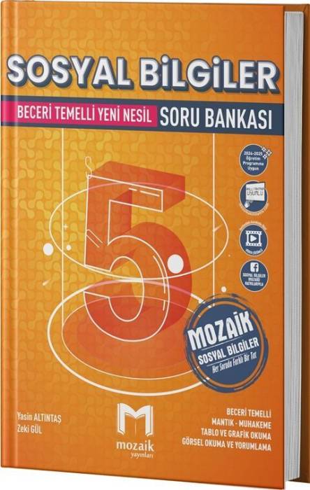 Mozaik Yayınları 5. Sınıf Sosyal Bilgiler Soru Bankası