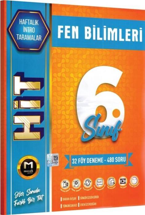 Mozaik Yayınları 6. Sınıf Fen Bilimleri HİT 32 Deneme