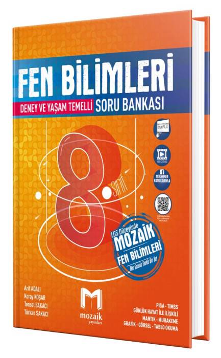 8. Sınıf Fen Bilimleri Soru Bankası Mozaik Yayınları