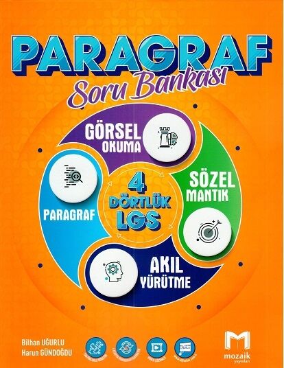 Mozaik 8. Sınıf LGS Paragraf Mozaik Soru Bankası Mozaik Yayınları