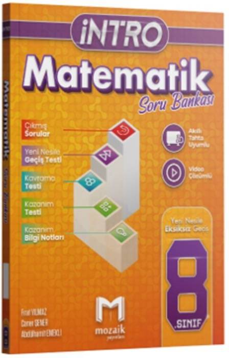 Mozaik Yayınları 8. Sınıf Matematik İntro Soru Bankası