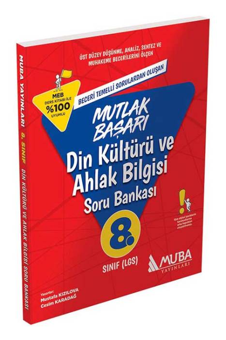 Muba 8. Sınıf LGS Din Kültürü ve Ahlak Bilgisi Mutlak Başarı Soru Bankası Muba Yayınları