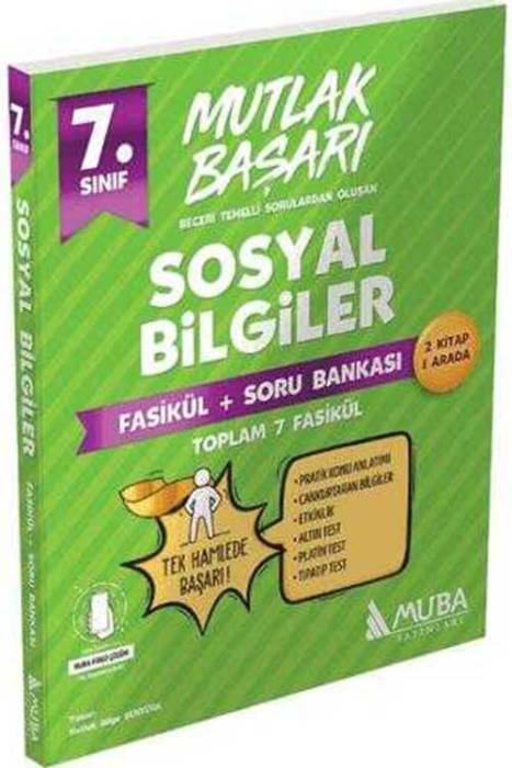 Muba Yayınları 7. Sınıf Sosyal Bilgiler Fasiküller + Soru Bankası