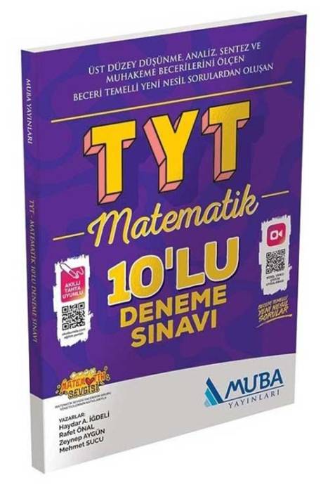 Muba YKS TYT Matematik 10 Deneme Muba Yayınları